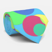 Cravate pétillante de points (Roulé)