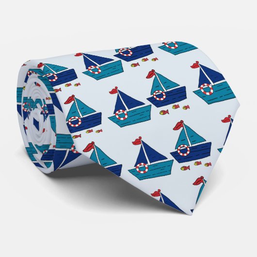 Cravate Petit bateau (Roulé)