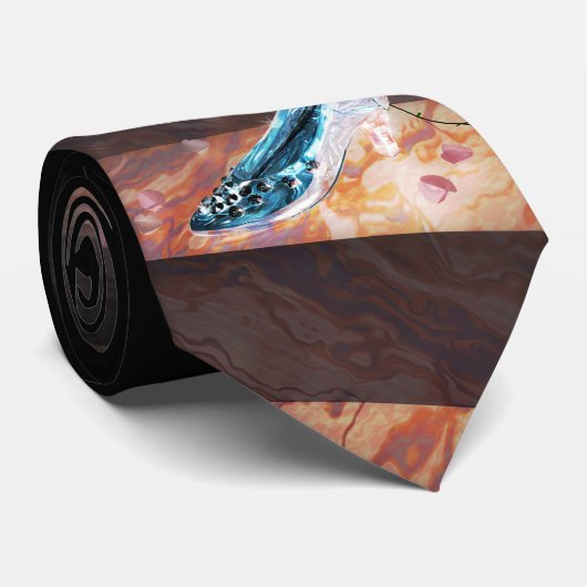 Cravate Petit Chaussure En Verre (Roulé)