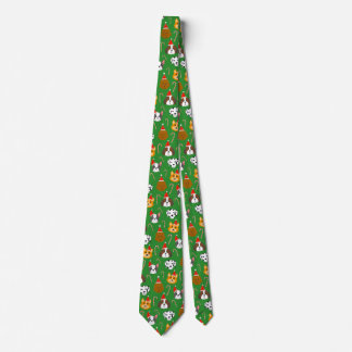 Cravate Petit Chien Motif de Noël