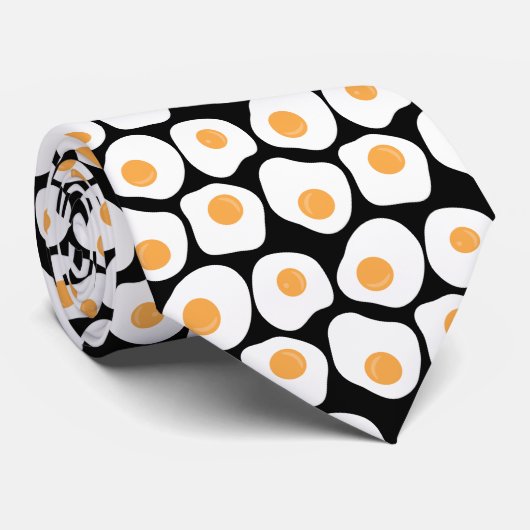Cravate Petit déjeuner motif (Roulé)