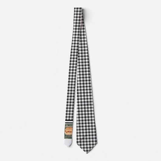 Cravate Petit déjeuner rétro Bagel Necktie (Dos)