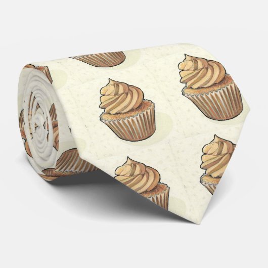Cravate Petit gâteau sur la crème (Roulé)