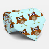 Cravate Petit hibou (Roulé)