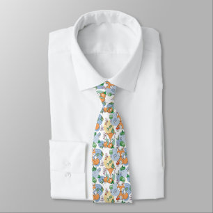Cravate Petit motif mignon de Fox