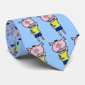 CRAVATE PETIT PIGGIE COUPÉ DANS LA BOÎTE (Roulé)