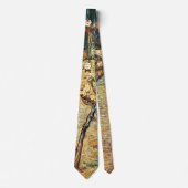 Cravate Petit poirier en fleurs par Vincent van Gogh (Devant)