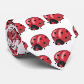 Cravate petite coccinelle grassouillette (Roulé)