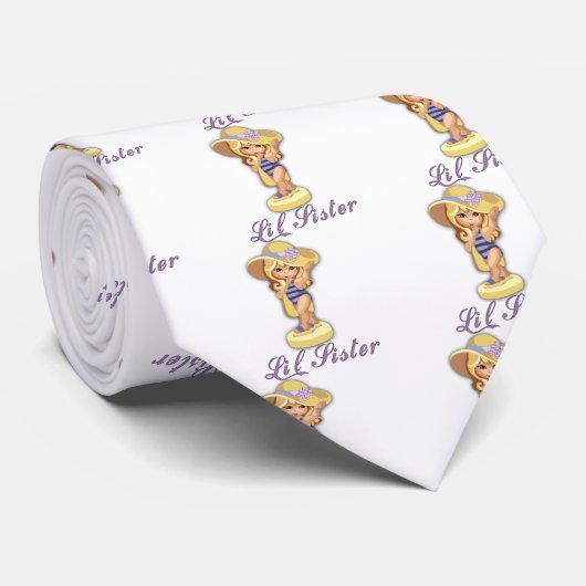 Cravate Petite soeur de la plage (Roulé)
