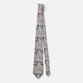 Cravate petites fleurs (Devant)