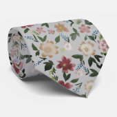Cravate petites fleurs (Roulé)