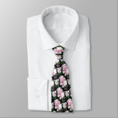 Cravate Petites fleurs (Attaché)