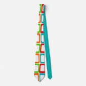 Cravate Petites rectangles asymétriques (Devant)