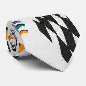 Cravate Petits Mondes IV, Abstraits, Wassily Kandinsky (Roulé)