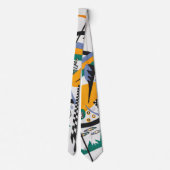 Cravate Petits Mondes IV, Abstraits, Wassily Kandinsky (Dos)