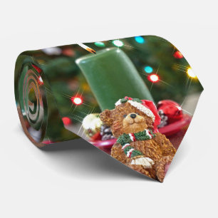Cravate Petits ours Noël