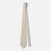 Cravate Petits points sur un fond beige (Devant)