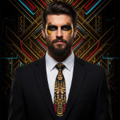 Cravate Pharaon Flex
