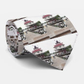 Cravate Phare 1883 de point de tambour (Roulé)