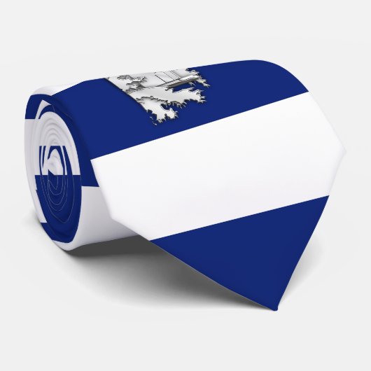 Cravate Phare de Chrome sur Nautical bleu marine Stripes (Roulé)