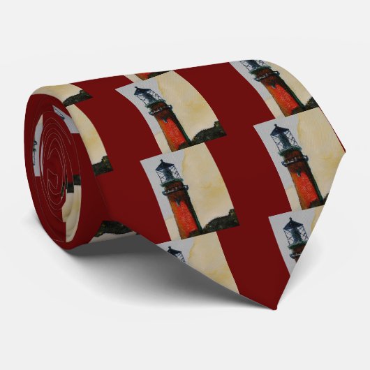 Cravate Phare de Jupiter (Roulé)