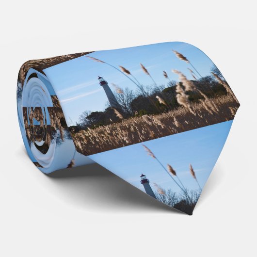 Cravate Phare du Cap May (Roulé)