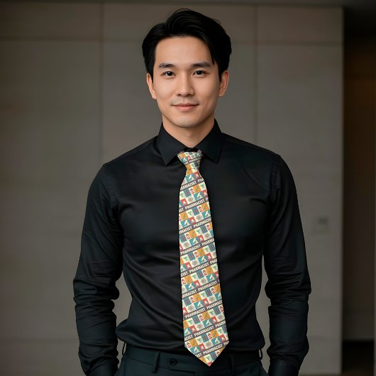 Cravate Pharmacien Professionnel Iconique Petit Conçu