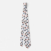 Cravate Pharmacologie et pilules - Blanc (Dos)