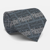 Cravate Philosophe saut (Roulé)