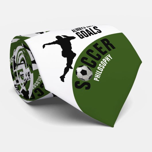 Cravate Philosophie du football (Roulé)