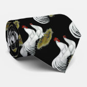 Cravate Phoenix : Paire blanche (Roulé)