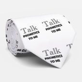 Cravate Phonétique d'entretien à moi cadeaux de Pathologis (Roulé)