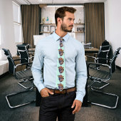 Cravate Photo Brown Dog Face Chug