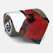 Cravate Photo cardinale du nord (Roulé)