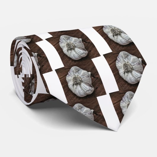 Cravate Photo d'ail (Roulé)