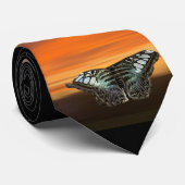 CRAVATE PHOTO DE COUCHER DE SOLEIL (Roulé)