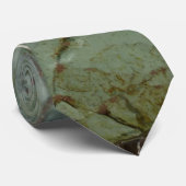 Cravate Photo de la nature de dalles rocheuses couvertes d (Roulé)