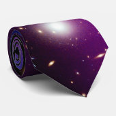 Cravate Photo de l'espace du groupe de galaxies MACS J0717 (Roulé)