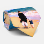 Cravate photo personnalisé Votre propre conception (Roulé)