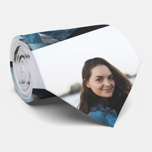 Cravate Photo personnalisée (Roulé)