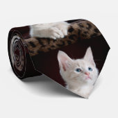 Cravate Photo personnalisée de l'animal de compagnie de ch (Roulé)