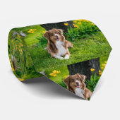 Cravate Photo personnalisée pour chien de compagnie (Roulé)