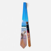 Cravate Photo personnalisée - Votre propre design - J'aime (Devant)