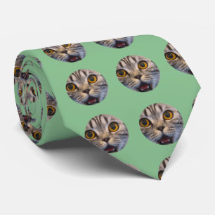 Cravate Photo personnelle du visage drôle