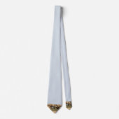 Cravate Photographie africaine de la faune Elephant Tussle (Devant)