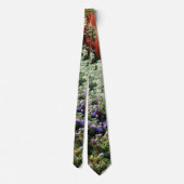 Cravate Photographie plante coloréeLien (Dos)