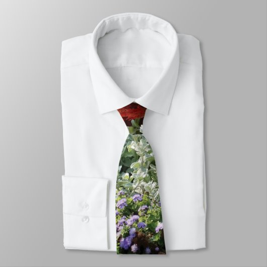 Cravate photographique plante (Attaché)