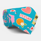 Cravate Photos de Floride (Roulé)