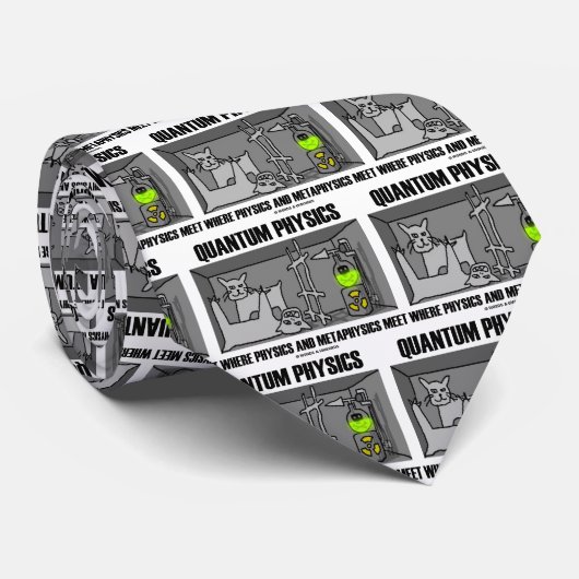 Cravate Physique de Quantum où la physique et la (Roulé)