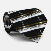 Cravate Piano_ (Roulé)